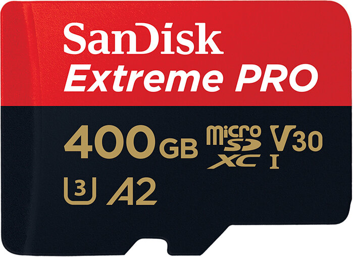 Карта памяти SanDisk microSDXC 400GB Extreme Pro Class 10
