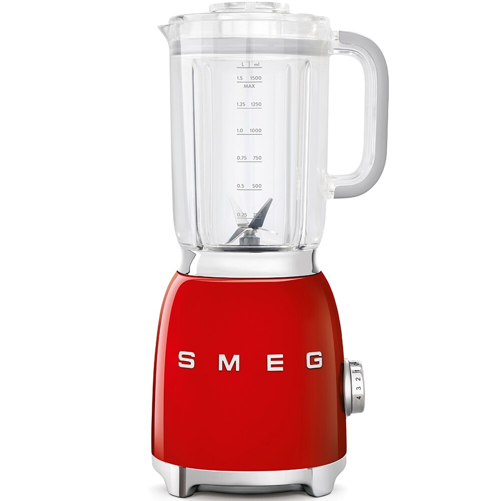 Блендер 1,5л."Smeg" красный