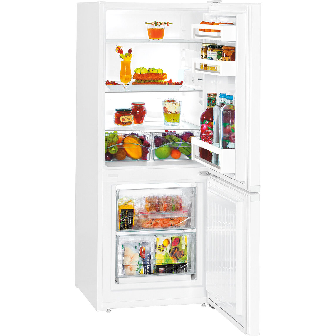 Liebherr Холодильники Liebherr/ 137.2x55x63, объем камер 156/53 л, нижняя морозильная камера, белый