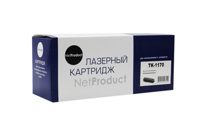 Тонер-картридж NetProduct (N-TK-1170) для Kyocera M2040dn/M2540dn 7,2K, с чипом