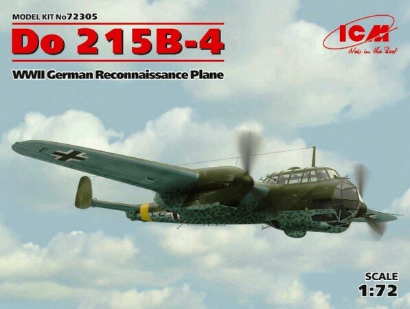 72305 ICM Германский самолет-разведчик Do 215B-4 Масштаб 1/72