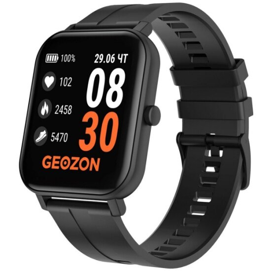 Умные часы GEOZON Runner G-SM12BLK Black