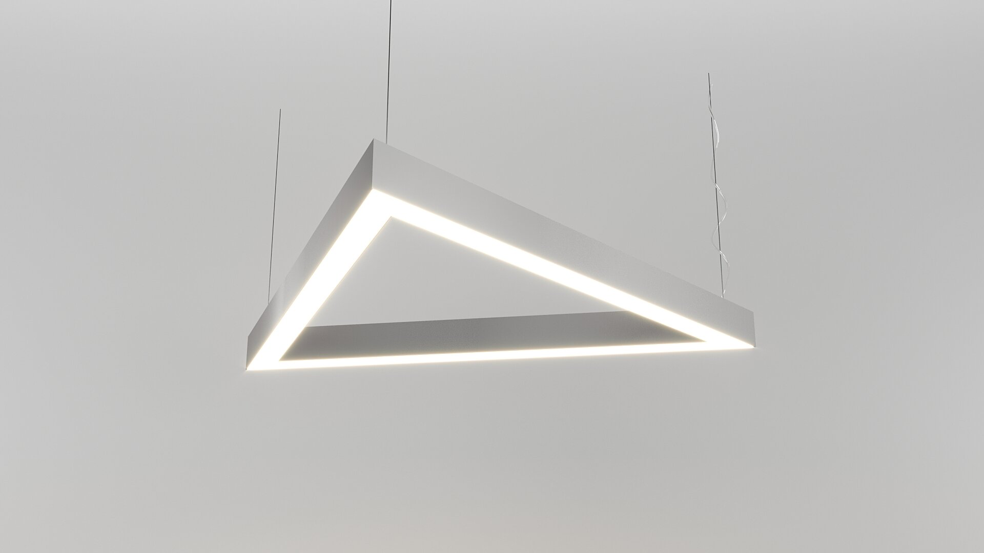 Светильник светодиодный профильный подвесной LEDSD TRIANGLE LINE-550 - фотография № 1