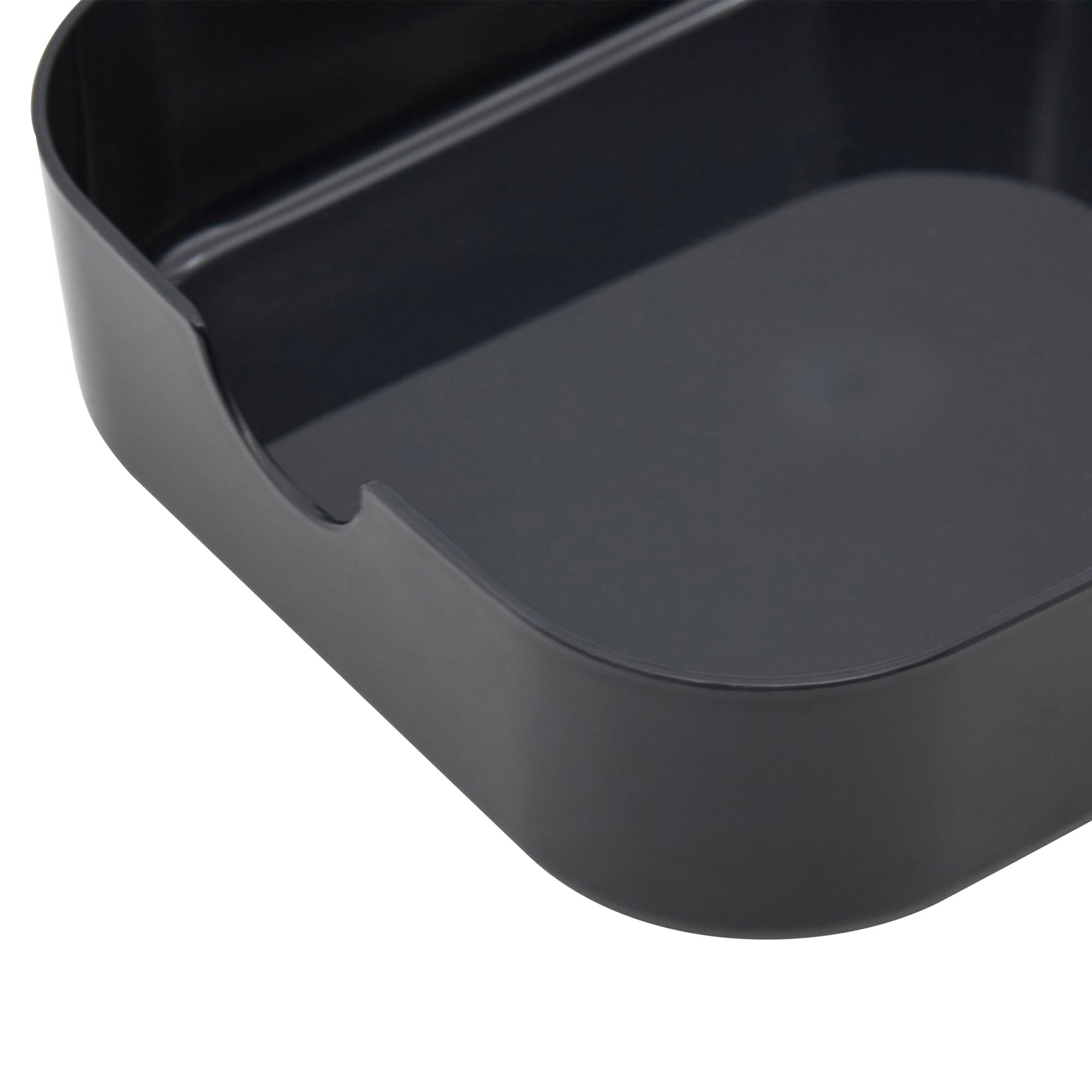 Короб для выдвижного ящика прямоугольный Sensea Remix M цвет черный 15.1x4.7x16.1 см - фотография № 3