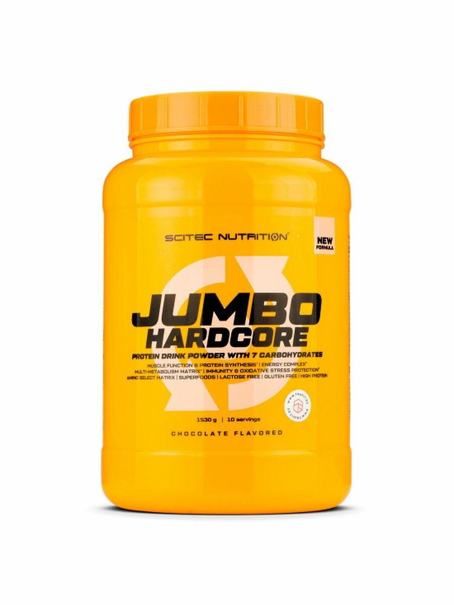 Scitec Nutrition Jumbo Hardcore 1530 г.Шоколад