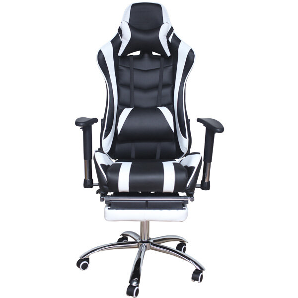 Кресло игровое MFG-6001 Меб-фф 404485, MFG-6001 black white (DK) - фото №10