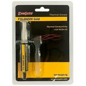 Термопаста ExeGate ETG-9WMK Gold (8 г) (EX282344RUS)