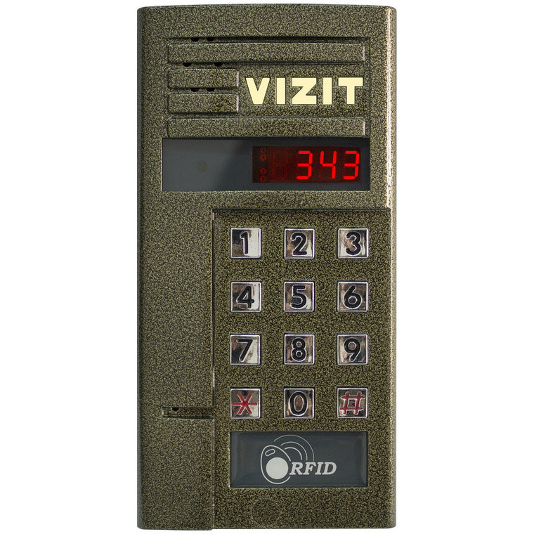 БВД-343R блок вызова домофона Vizit