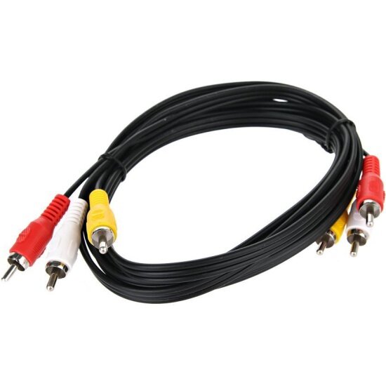 Кабель соединительный Telecom 3xRCA (M) - 3xRCA (M), 2m TAV7150-2M