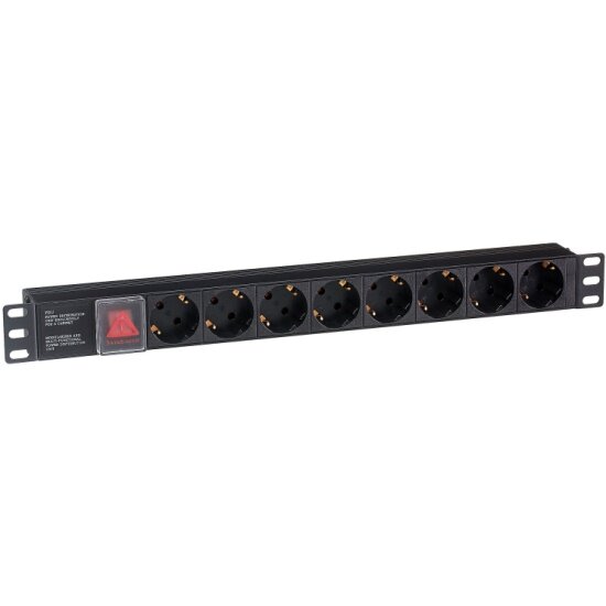 Блок розеток Exegate ServerPro PDU-19H801 8шт 1U 19"