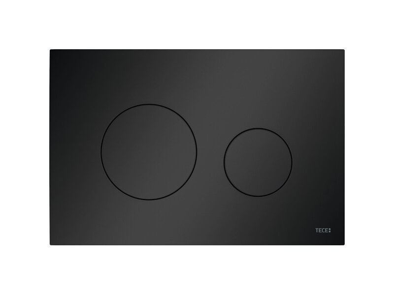 Кнопка управления TECE loop, система двойного смыва, пластик, чёрный матовый 9240925
