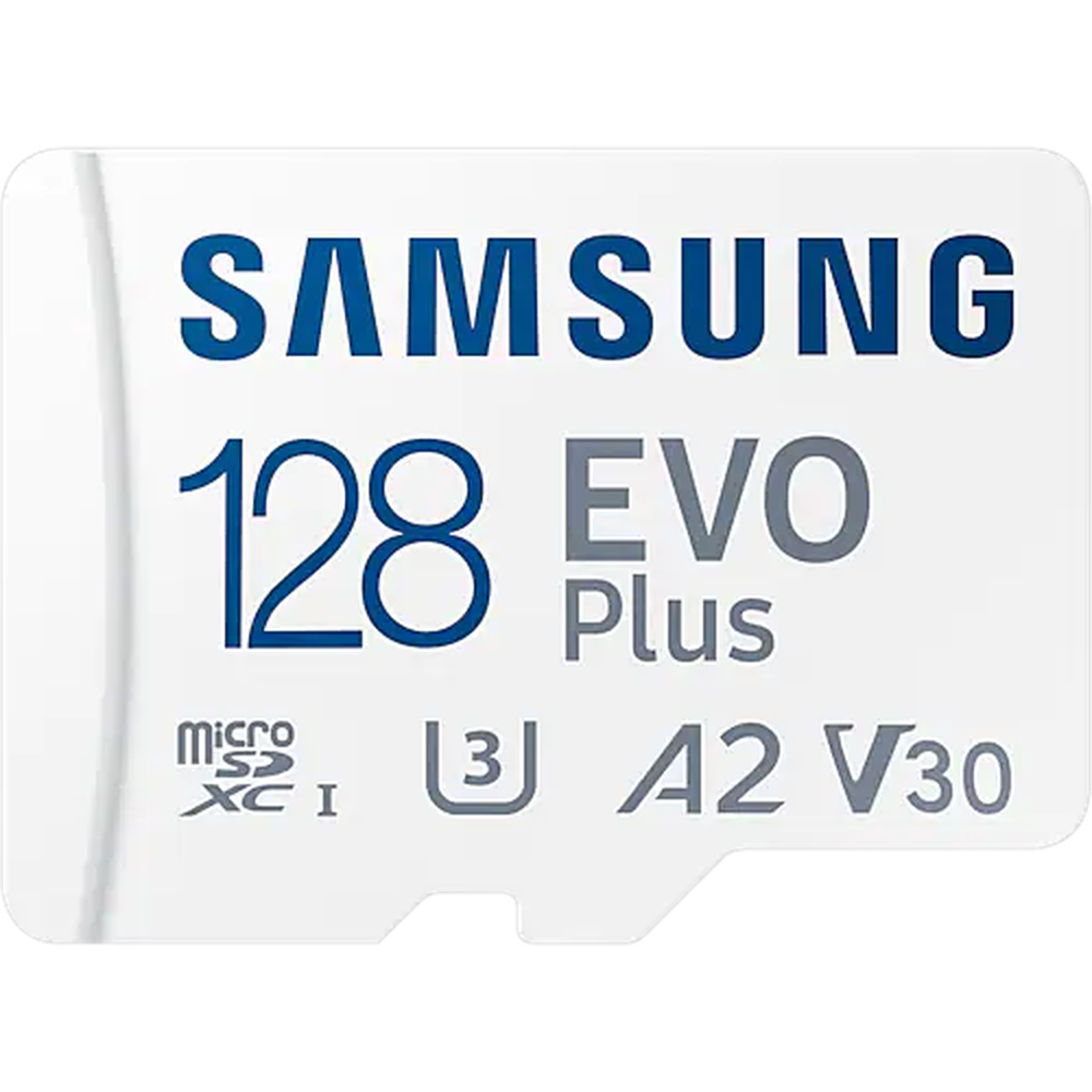 Флеш-карта microSDXC 128Гб Samsung Evo Plus , Class 10 UHS-I U3 ( MB-MC128KA ) адаптер SD