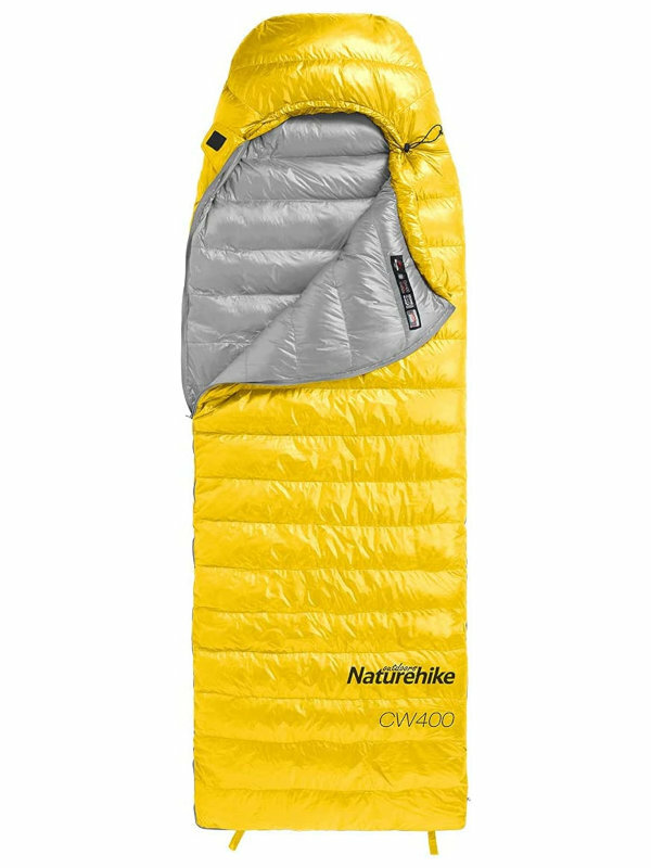 Cпальный мешок Naturehike CW400 NH18C400-D Yellow 6927595761717