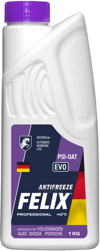 Антифриз Felix Evo, В П/Э Кан. 1кг. Felix арт. 430206334