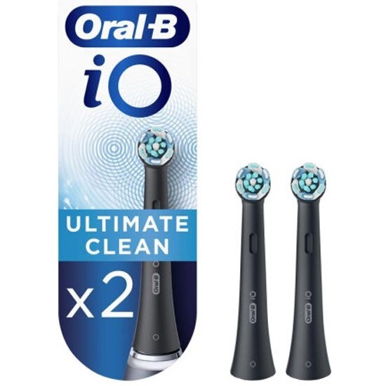 Насадки для зубной щетки ORAL-B iO RB Ultimate Clean Black 2 шт