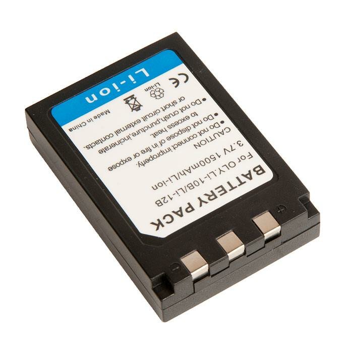 Аккумуляторная батарея АКБ для фотоаппарата Olympus Camedia C-50 3.7V 1500mAh, Партномер Li-10B