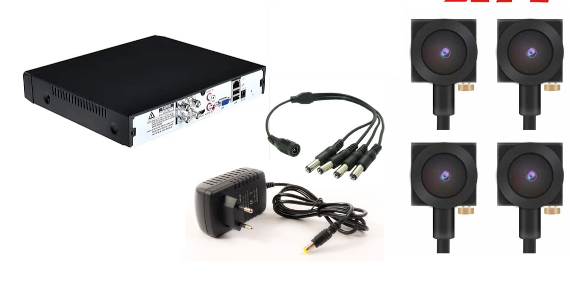 Комплект видеонаблюдения (KIT4AHDMINI09AHD1080P)
