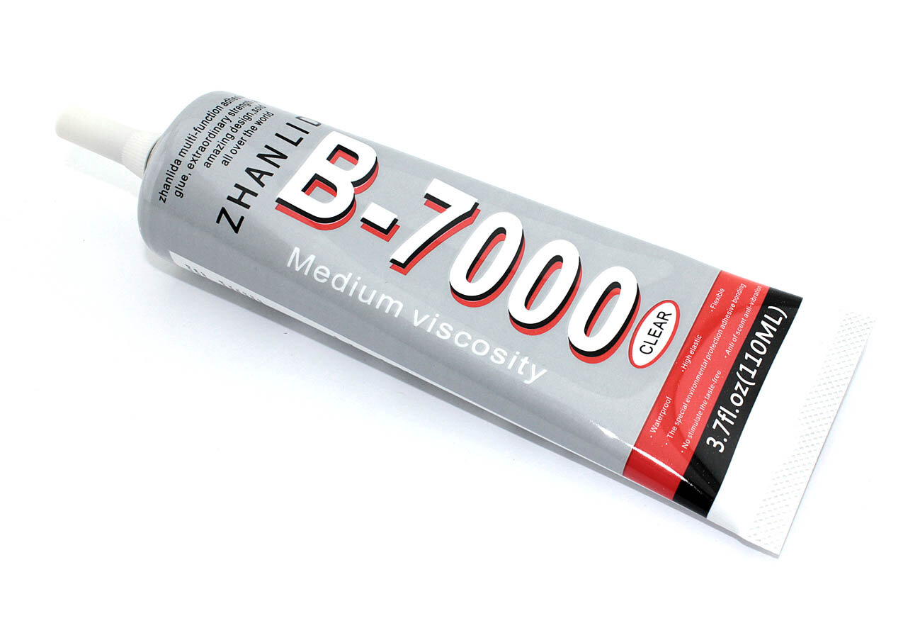 фото Клей Zhanlida B-7000 прозрачный 110мл уценка