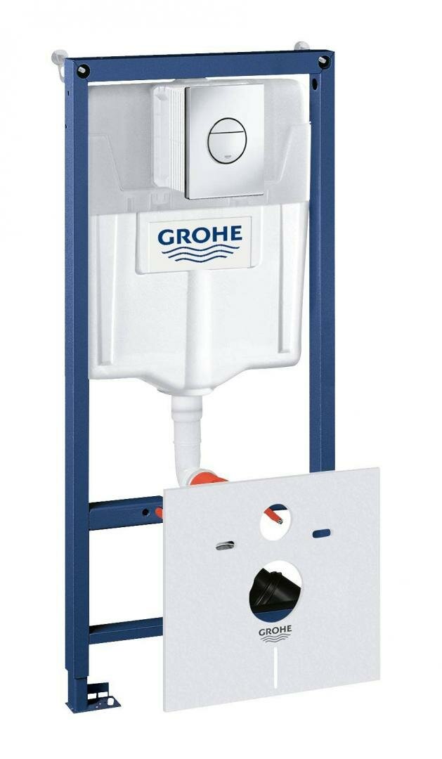 Система инсталляции для унитаза GROHE Rapid SL с панелью смыва Nova Cosmopolitan (3 режима) (1,13 м)