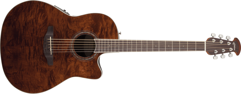   Ovation CS24P-NBM Celebrity Standard Plus Mid Cutaway Nutmeg Burled Maple