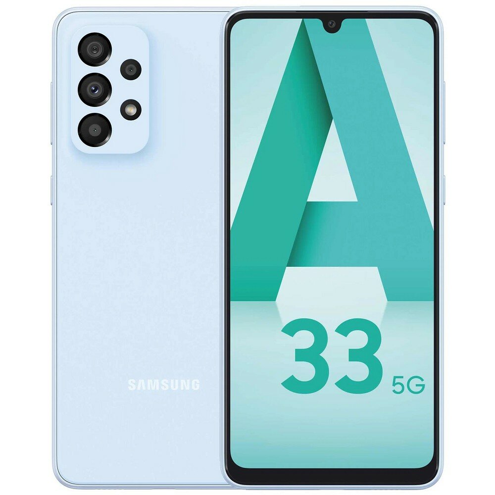 Samsung SM-A336E Galaxy A33 128 6Gb небесно-голубой SM-A336ELBGMEA