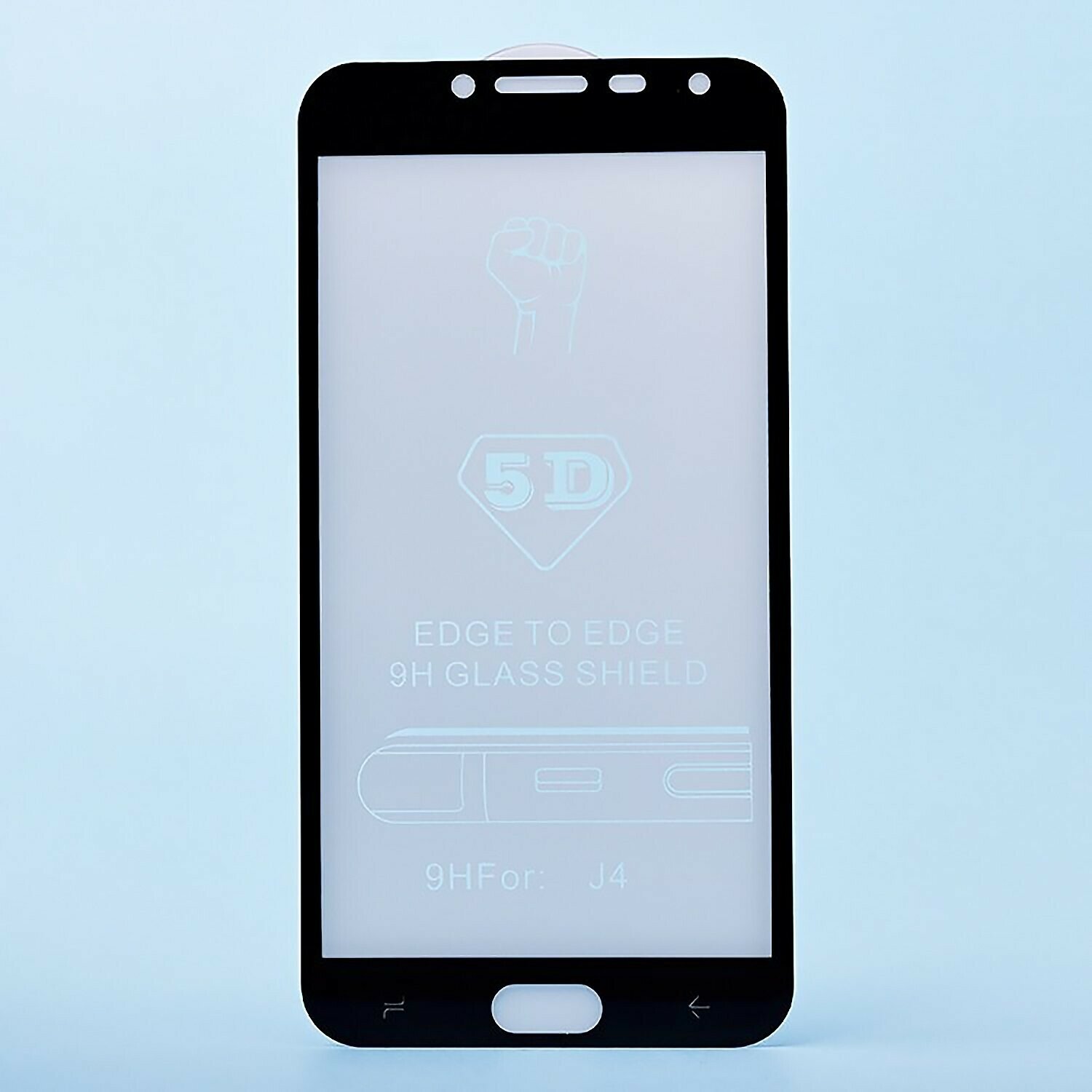 Защитное стекло Full Screen Activ Clean Line 3D для Samsung SM-J400 Galaxy J4 2018 (black)