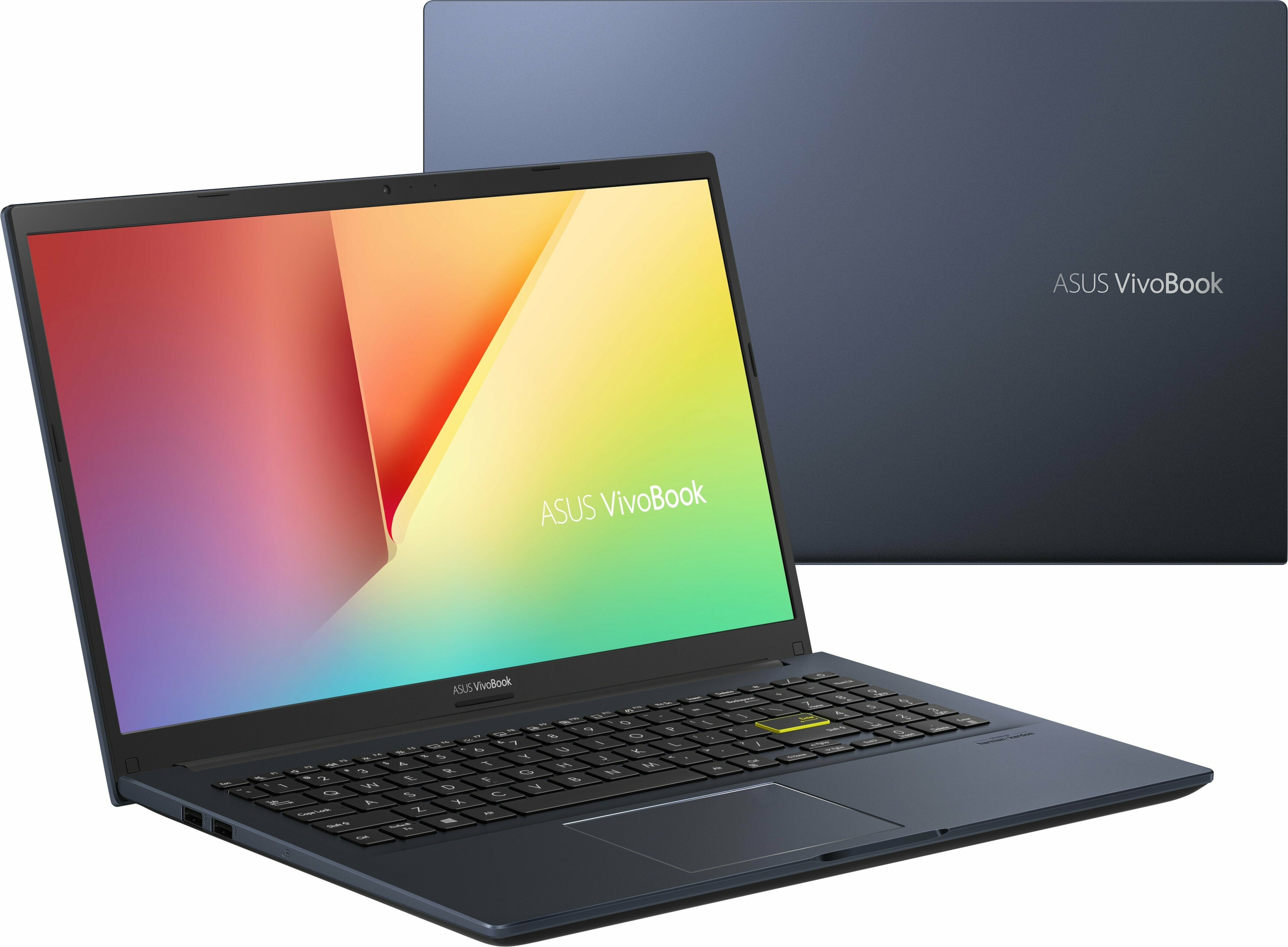 Ноутбук Asus VivoBook 15 X513Ea-BQ2370 90NB0SG4-M53110 (Core i3 3000 MHz (1115G4)/8192Mb/256 Gb SSD/15.6"/1920x1080/Нет (Без ОС))