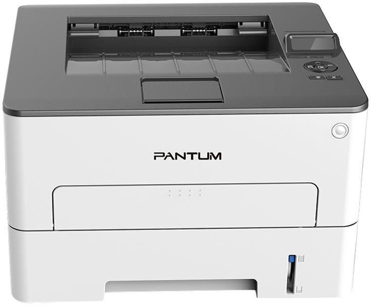 Принтер лазерный PANTUM P3010DW, цвет: белый