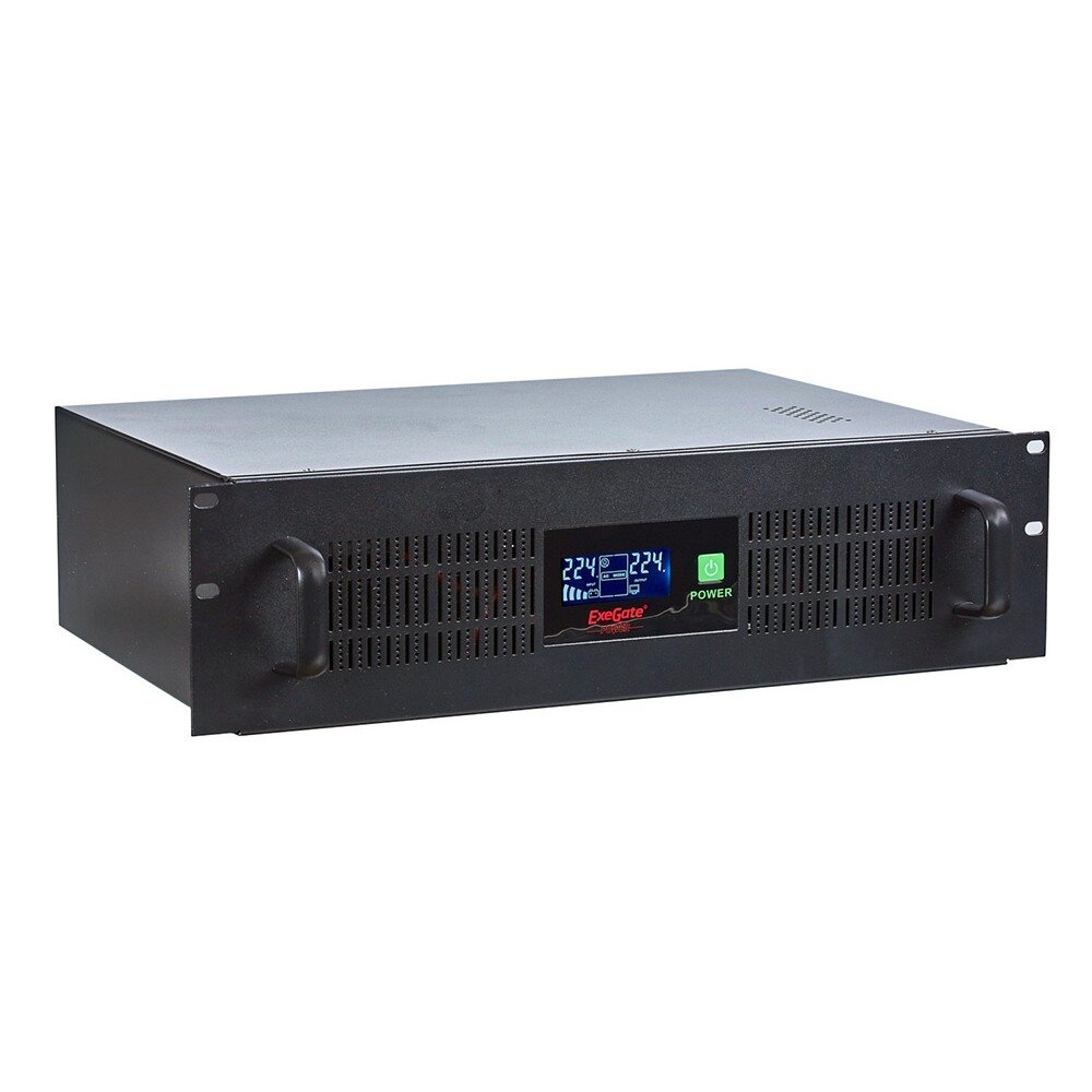 Exegate ИБП Exegate EP285776RUS ExeGate ServerRM UNL-1500.LCD.AVR.С13.RJ.USB.3U