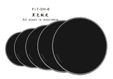 FLT-DH-B-08 Пластик для барабана 8", черный, Fleet