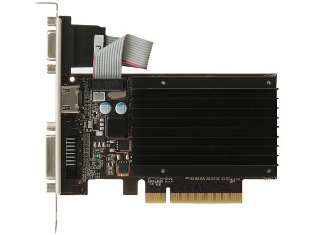 Видеокарта Palit Видеокарта Palit GeForce GT 730 (GeForce GT 730, 2ГБ DDR3, D-Sub, DVI, HDMI) (PCI-E) (ret)