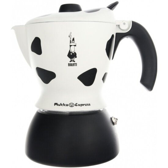 Кофеварка гейзерная BIALETTI Mukka Express 3418, 2 п.