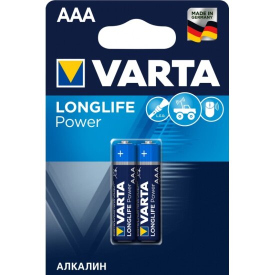 Элемент питания Varta Longlife Power LR03 AAA бл 2