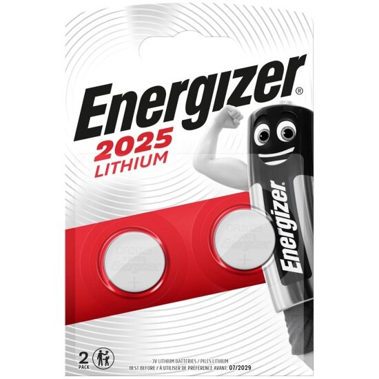 Элемент питания ENERGIZER CR2025 бл 2