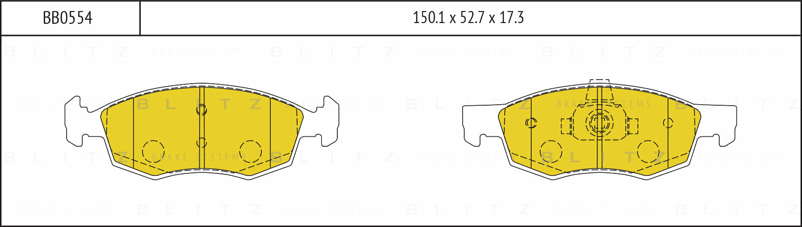 Колодки тормозные дисковые передние RENAULT Logan 07-