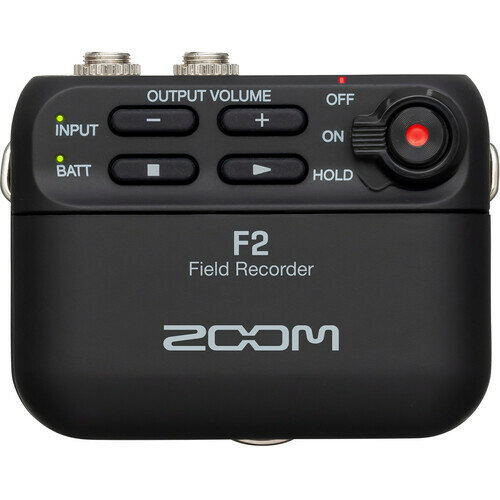 Zoom F2/B полевой стереорекордер, чёрный