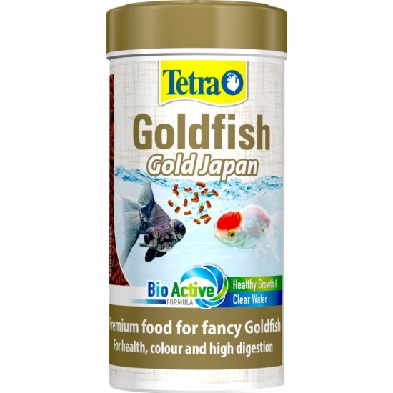 Корм для селекционных золотых рыбок TETRA Gold Japan 250ml гранулы