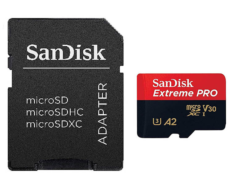   64Gb - SanDisk MicroSD Extreme Pro Class 10 SDSQXCY-064G-GN6MA    SD