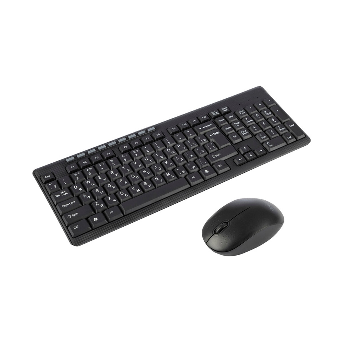 Комплект беспроводная клавиатура и мышь Energy EK-010SE, черный