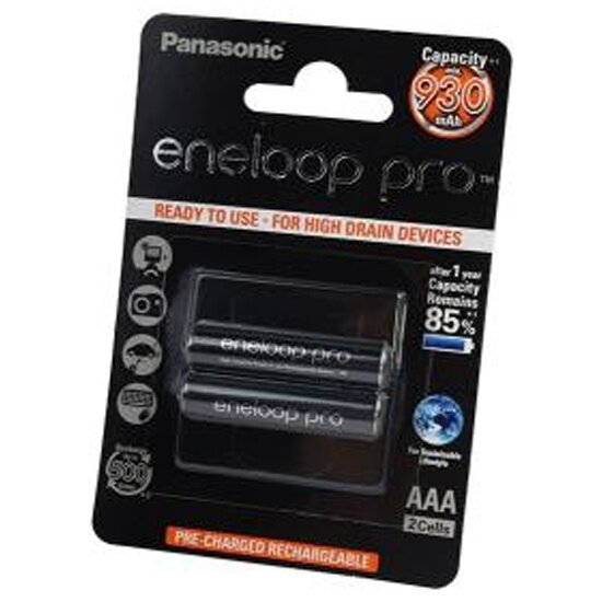 Аккумулятор ENELOOP Panasonic Pro LR03 AAA 930 mAh R2U (уп 2 шт)