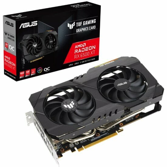 Видеокарта Asus Radeon RX 6500 XT TUF GAMING OC 4G