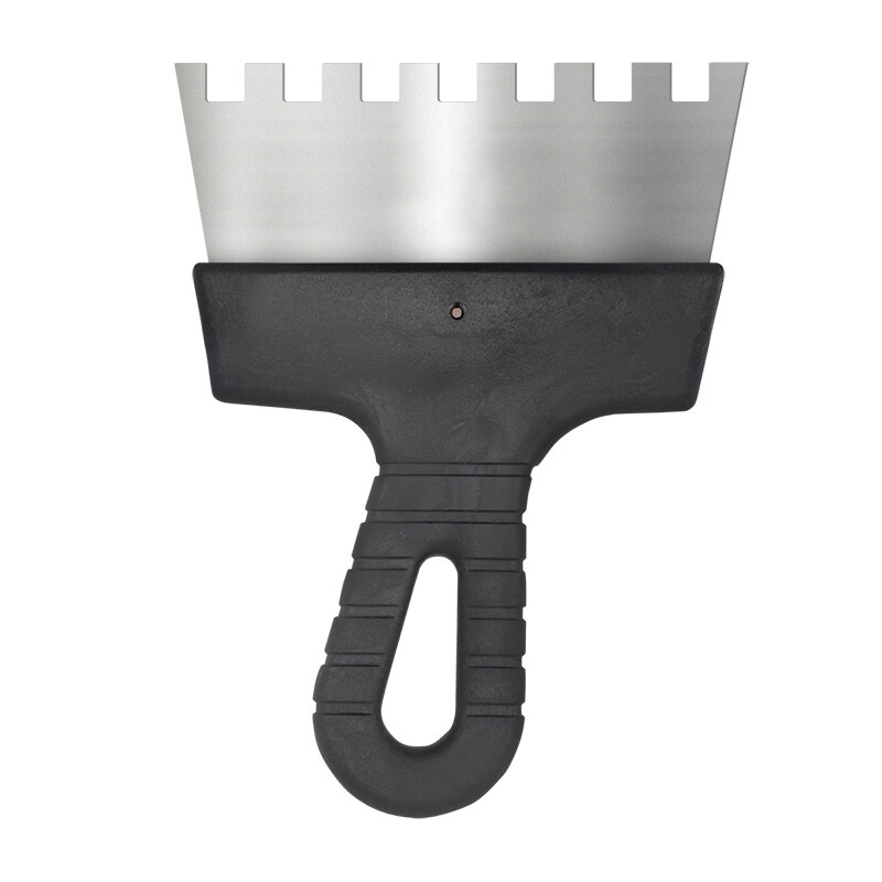 фото Бибер 35235 Шпатель фасадный нерж. сталь, зубчатый 10мм 150мм (50)