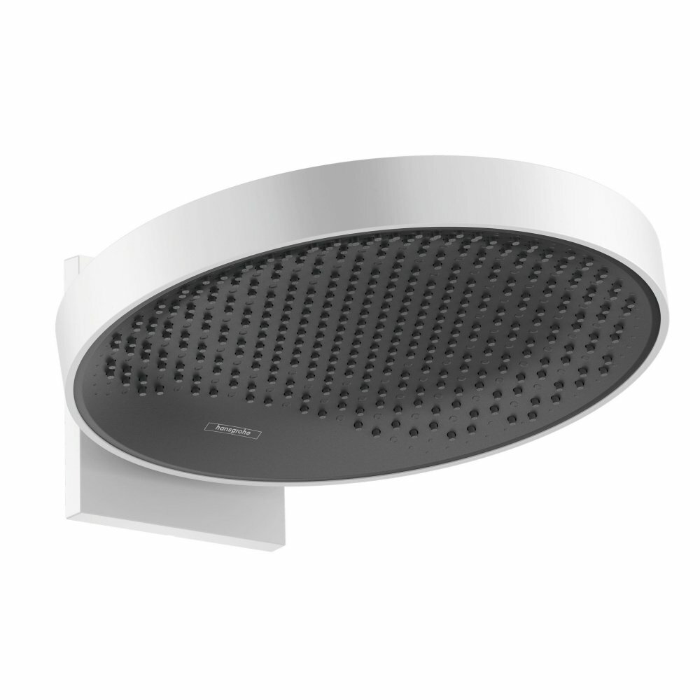 Верхний душ Hansgrohe Rainfinity 26230700 с настенным креплением белый матовый