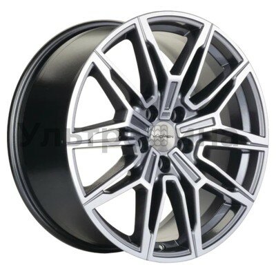 Khomen Wheels KHW1904 (BMW Front) Gray-FP 8.5x19/5x112 ET30 D66.6