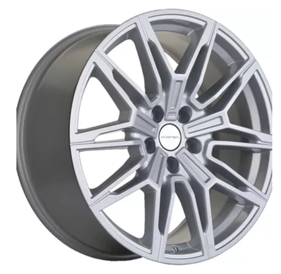 Колесный Диск Khomen Wheels ORG1904 (3/4/5/6 series) 8,5x19 5x112 D66,6 ET30 Brilliant Silver-FP