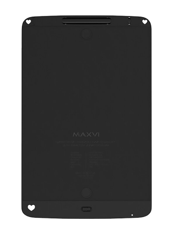 Графический планшет LCD MAXVI MGT-01 8,5" чёрный