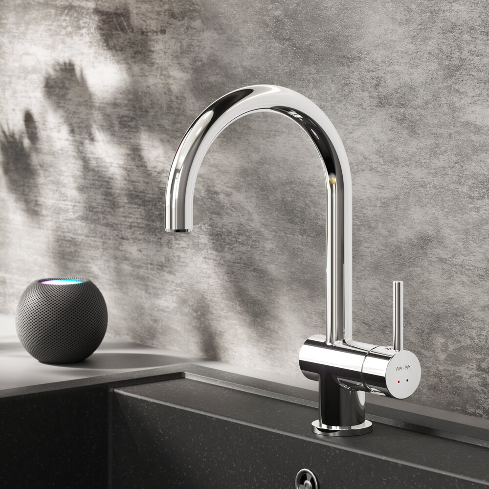 Смеситель для ванны AM.PM Like F8007900 сенсорный Хром