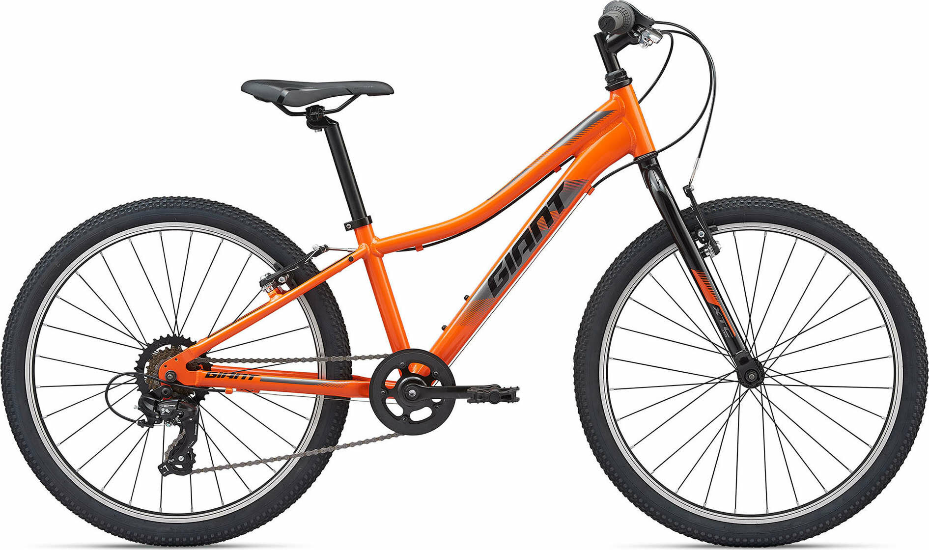 Подростковый велосипед GIANT XtC Jr 24 Lite 2021 Оранжевый One Size