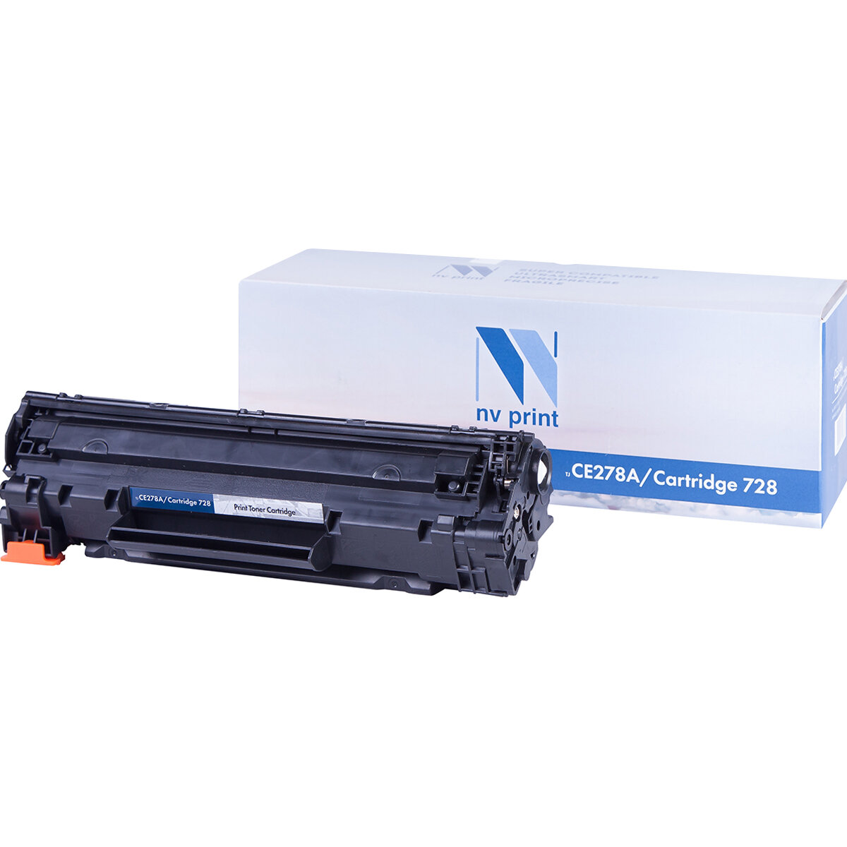 Совместимый картридж NV Print NV-CE278A/728 (NV-CE278A-728) для HP LaserJet Pro P1566, M1536dnf, P1606dn, Canon MF4580, 4570