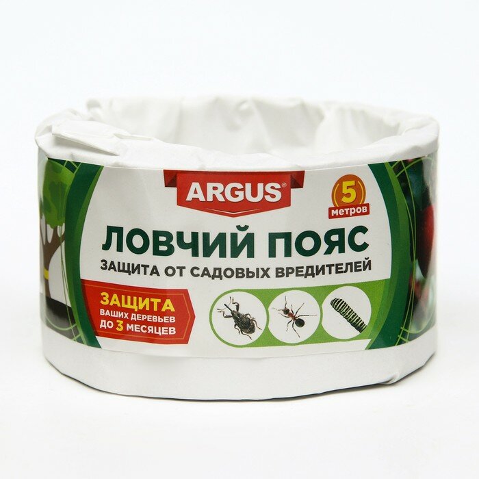 ARGUS GARDEN Ловчий пояс для деревьев ARGUS GARDEN от садовых вредителей/96 - фотография № 4